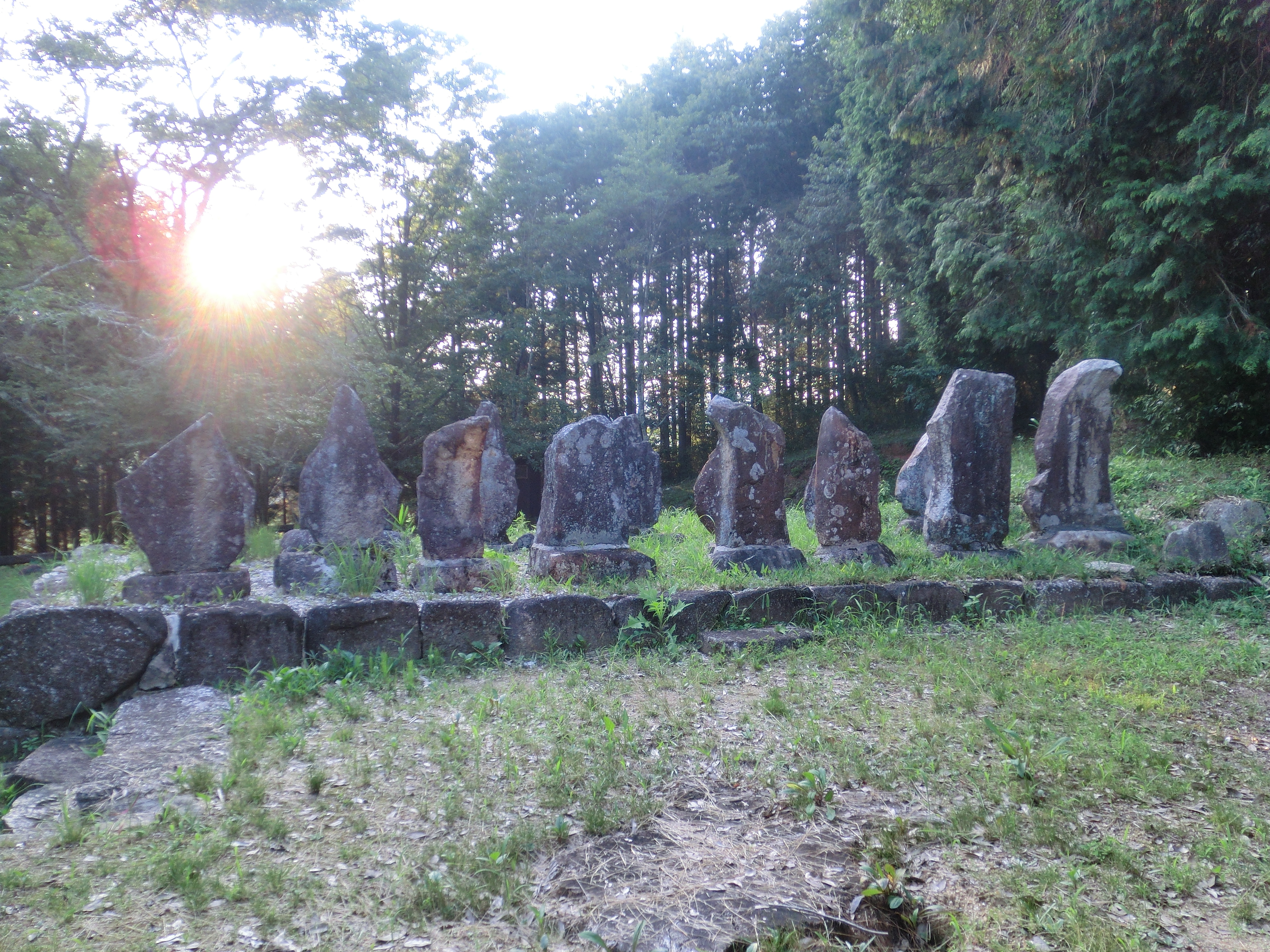 神明神社句碑群